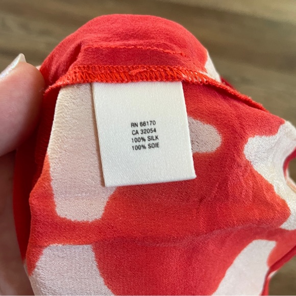 Maeve Anthropologie quantum dot silk tank 0 - Picture 5 of 8